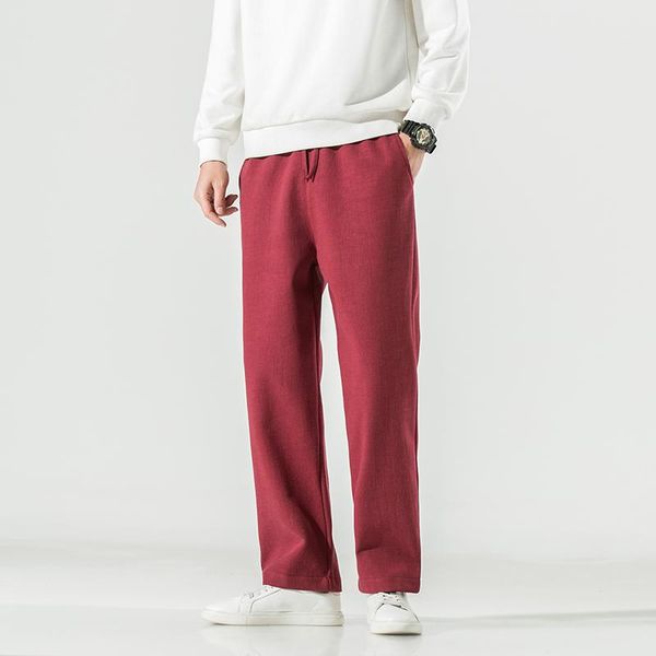 men's pants 2021 men cotton linen trousers mens thick fleece harem winter male warm streetwear drop casual jogger 5xl, Black
men's pants 2021 men cotton linen trousers mens thick fleece harem winter male warm streetwear drop casual jogger 5xl, Black
