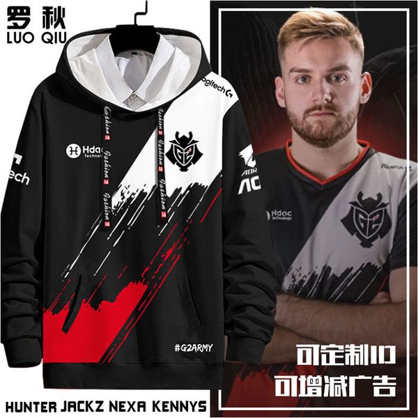 g2 team uniform niko same csgo game suit hooded sweater men's and women's outerwear hoodie upper garment
g2 team uniform niko same csgo game suit hooded sweater men's and women's outerwear hoodie upper garment