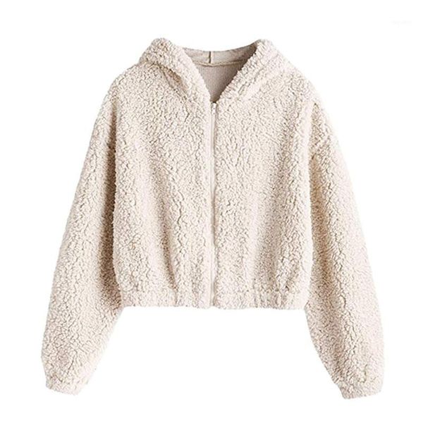 women's faux fur fuzzy coat hoodies sweatshirt hoodie kpop full-zip cropped sweatshirts female winter warm hoodies outwear:1, Black
women's faux fur fuzzy coat hoodies sweatshirt hoodie kpop full-zip cropped sweatshirts female winter warm hoodies outwear:1, Black