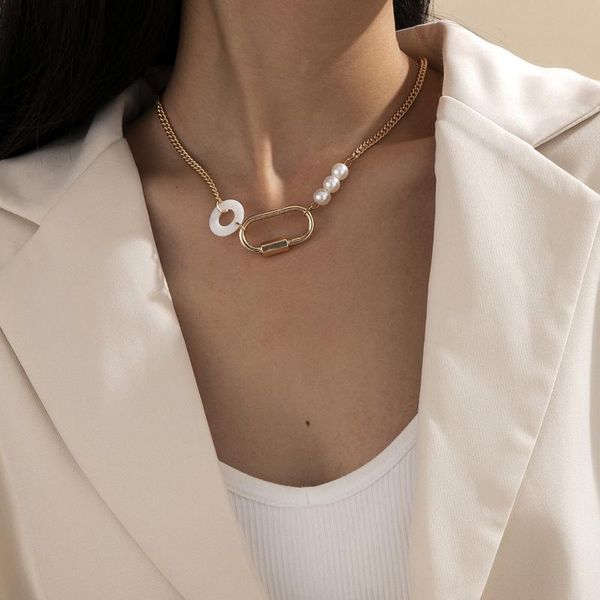 chokers women fashion gothic bijuteria collares de moda 2021 joyeria cuban link chain neckless pearl beaded necklace lock clasp, Golden;silver
chokers women fashion gothic bijuteria collares de moda 2021 joyeria cuban link chain neckless pearl beaded necklace lock clasp, Golden;silver
