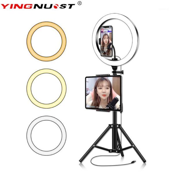 flash heads 10inch led ring light lamp dimmable pography studio phone video with 150cm tripod selfie stick usb plug holder for ipad1
flash heads 10inch led ring light lamp dimmable pography studio phone video with 150cm tripod selfie stick usb plug holder for ipad1