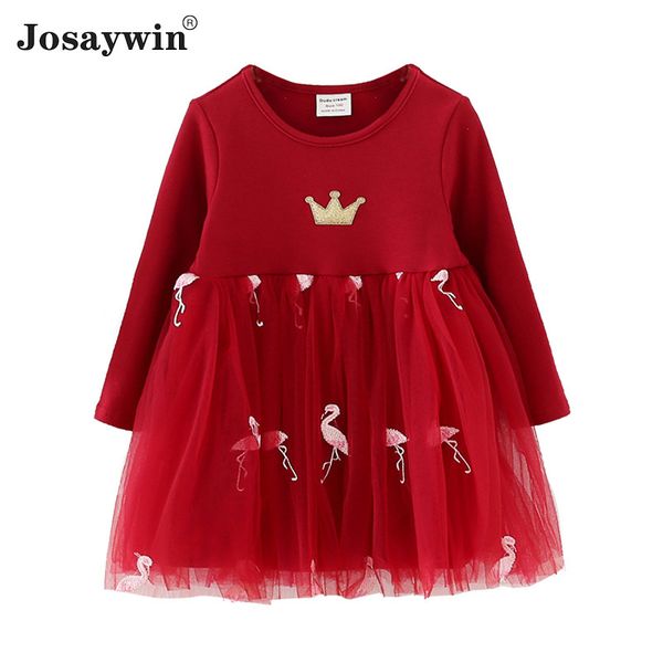 children clothes dress for girls kids baby autumn winter long sleeve party girls dresses mesh flamingo princess dress vestidos lj200923, Red;yellow
children clothes dress for girls kids baby autumn winter long sleeve party girls dresses mesh flamingo princess dress vestidos lj200923, Red;yellow