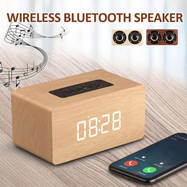 portable speakers wooden wireless bluetooth speaker hifi bass alarm clock subwoofer soundbar fm radio music player tf/usb
portable speakers wooden wireless bluetooth speaker hifi bass alarm clock subwoofer soundbar fm radio music player tf/usb