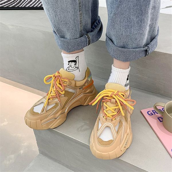2021 new wholesale fashions lace to breathable mesh women's trainers shoes father 0pde, Black;white
2021 new wholesale fashions lace to breathable mesh women's trainers shoes father 0pde, Black;white