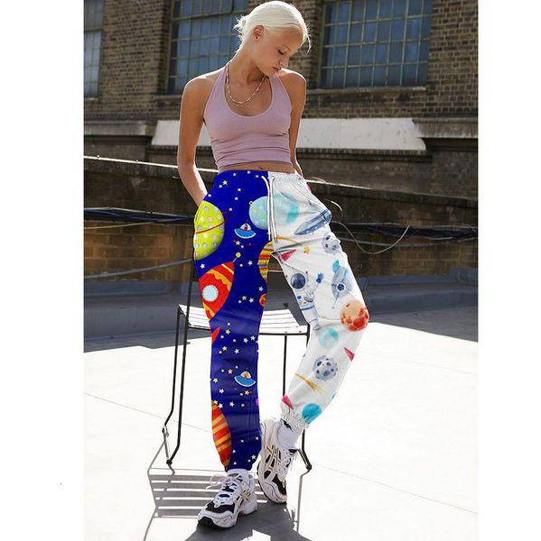 2021 new women's -spring summer peculiar fashion hip-hop oversize thin sports pants full length 96hw, Black;white
2021 new women's -spring summer peculiar fashion hip-hop oversize thin sports pants full length 96hw, Black;white