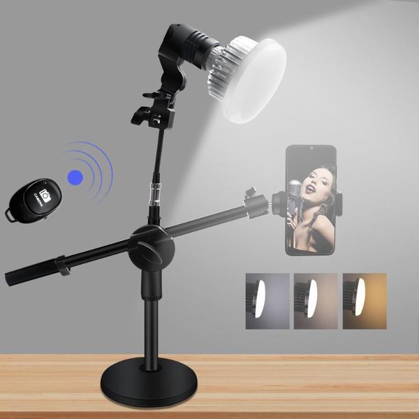 3 in 1 led pgraphy light 3200-5500k 65w 85w led light studio ring with stand remote control for filling
3 in 1 led pgraphy light 3200-5500k 65w 85w led light studio ring with stand remote control for filling