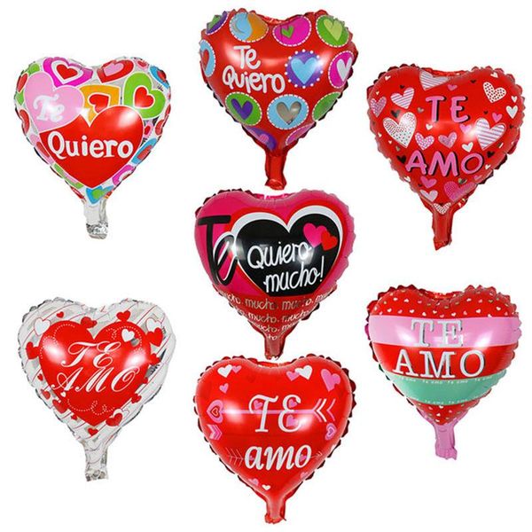 10pcs 10inch spanish te amo i love you foil balloons decoration kids toys wedding mother's day valentine's day gifts air globos wm
10pcs 10inch spanish te amo i love you foil balloons decoration kids toys wedding mother's day valentine's day gifts air globos wm