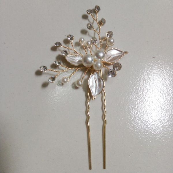 3pcs hair jewelry gold hairpins romantic pearl plant hair pin for women bijoux crystal bridal accessories gift, Golden;silver
3pcs hair jewelry gold hairpins romantic pearl plant hair pin for women bijoux crystal bridal accessories gift, Golden;silver