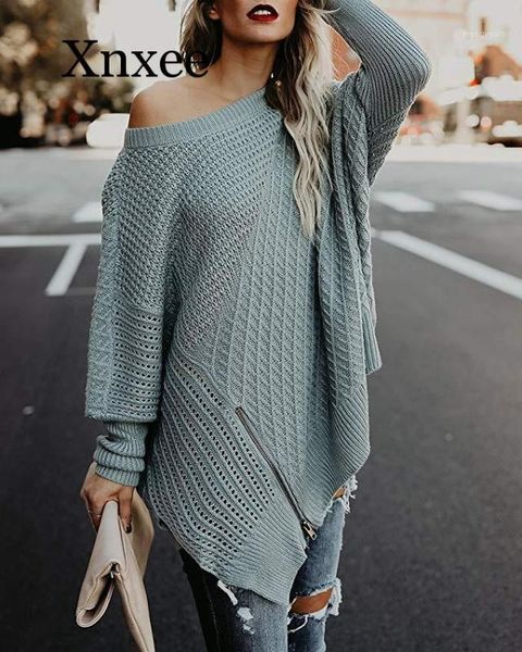 woman sweater autumn and winter side split zipper oversized ribbed fluffy sweater knitted off shoulder warm women1, White;black
woman sweater autumn and winter side split zipper oversized ribbed fluffy sweater knitted off shoulder warm women1, White;black