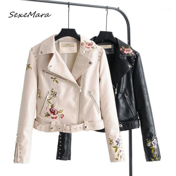 new arrival vintage 2020 women pu jackets fashion casual korean style embroidery slim jackets1, Black;brown
new arrival vintage 2020 women pu jackets fashion casual korean style embroidery slim jackets1, Black;brown