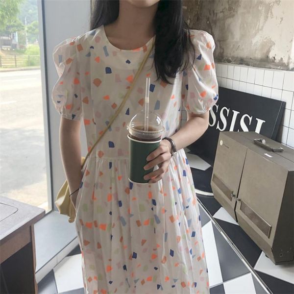 2020 new arrival chic geometric patterns o-neck midi veranos summer robe for women light comfort sweet girl dress goint out, Black;gray
2020 new arrival chic geometric patterns o-neck midi veranos summer robe for women light comfort sweet girl dress goint out, Black;gray