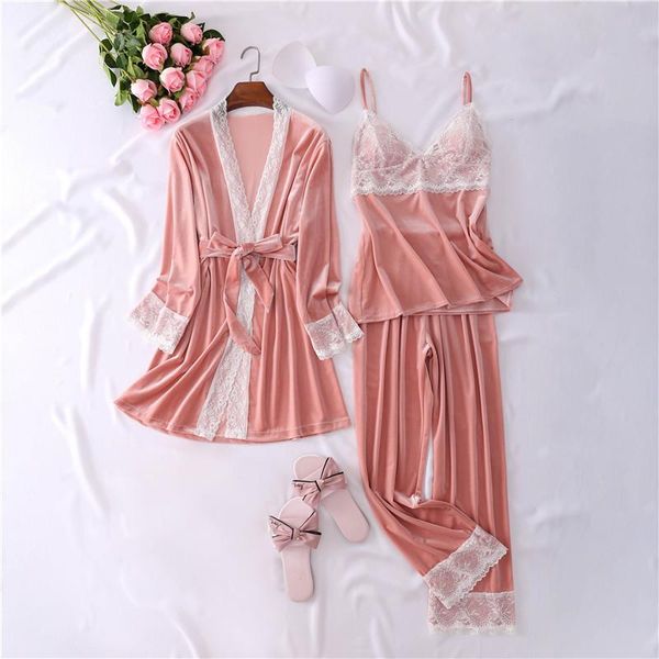 women's sleepwear autumn winter warm pajamas set women lace sleeveless strap nightwear long pants dress 174, Black;red
women's sleepwear autumn winter warm pajamas set women lace sleeveless strap nightwear long pants dress 174, Black;red