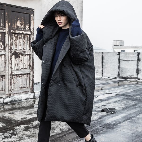 original design winter women brief casual ultra loose hooded jacquard white duck down jacket thick warm middle long puffer coat 201103, Black
original design winter women brief casual ultra loose hooded jacquard white duck down jacket thick warm middle long puffer coat 201103, Black