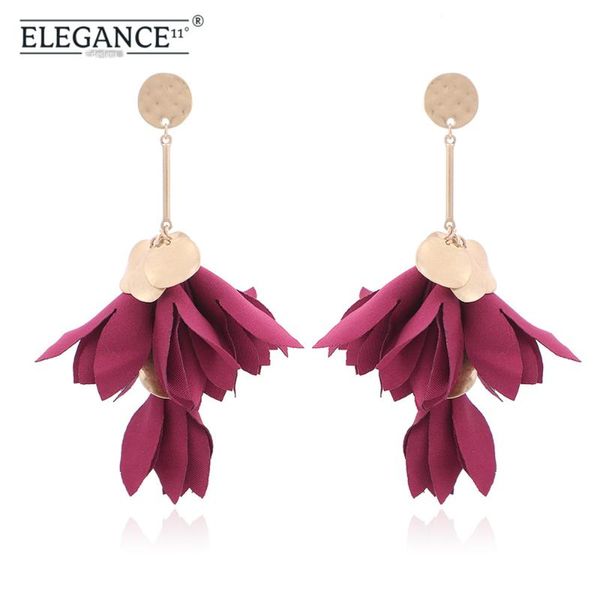 elegance11 long dangle earrings tasse earrings bohemian 5 colors satin chiffon flower for women halloween party, Silver
elegance11 long dangle earrings tasse earrings bohemian 5 colors satin chiffon flower for women halloween party, Silver