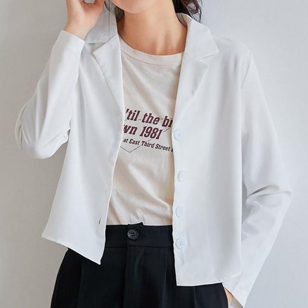 women's jackets for women 2021 jacket long sleeve woman v-neck office lady white coats and e50, Black;brown
women's jackets for women 2021 jacket long sleeve woman v-neck office lady white coats and e50, Black;brown