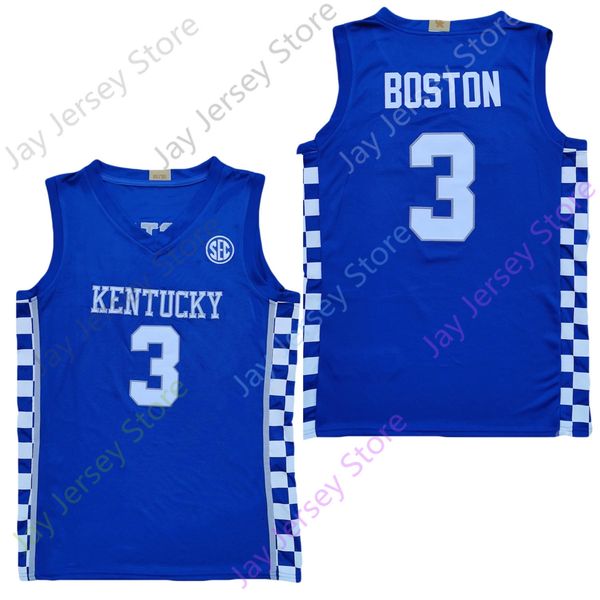 2020 ncaa blue kentucky wildcats 3 bj boston jerseys college football jersey size youth all stitched, Black
2020 ncaa blue kentucky wildcats 3 bj boston jerseys college football jersey size youth all stitched, Black