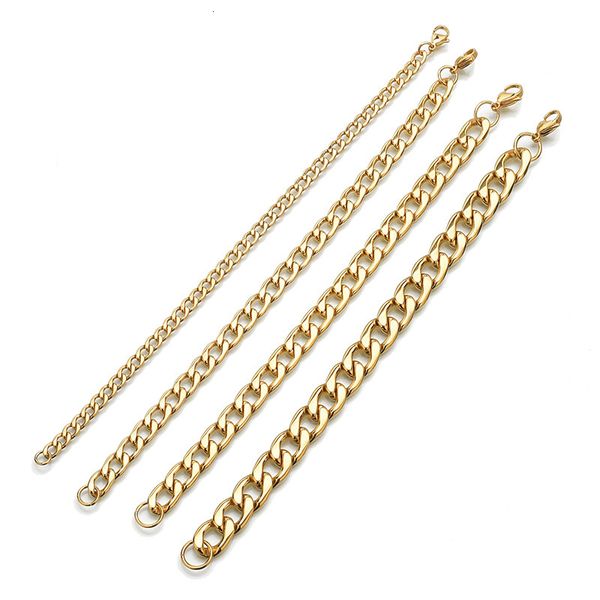 factory price stainless steel chain simple mens bracelet classic cuban link bracelets gold silver accessories jewelry fo, Black
factory price stainless steel chain simple mens bracelet classic cuban link bracelets gold silver accessories jewelry fo, Black