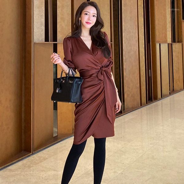women navy blue evening dress bow tie belt v neck long sleeve female stylish burgundy solid satin party dresses vestidos1, White;black
women navy blue evening dress bow tie belt v neck long sleeve female stylish burgundy solid satin party dresses vestidos1, White;black