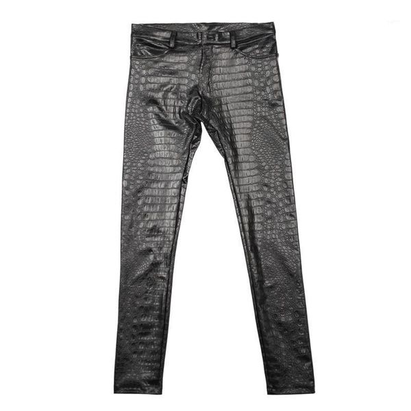 alligator print pu faux leather pencil pants thin fleece warm autumn trousers motorcycle mens streetwear spodnie pant1, Black
alligator print pu faux leather pencil pants thin fleece warm autumn trousers motorcycle mens streetwear spodnie pant1, Black