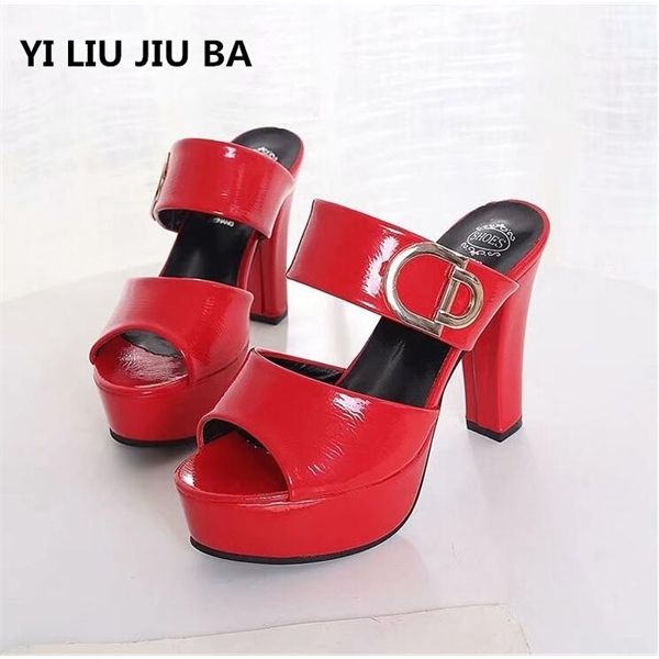 fashion women shoes slippers open toe flip flops buckle tie high heels slides ladies summer shoes women plus size 33-42 **310 y1120, Black
fashion women shoes slippers open toe flip flops buckle tie high heels slides ladies summer shoes women plus size 33-42 **310 y1120, Black