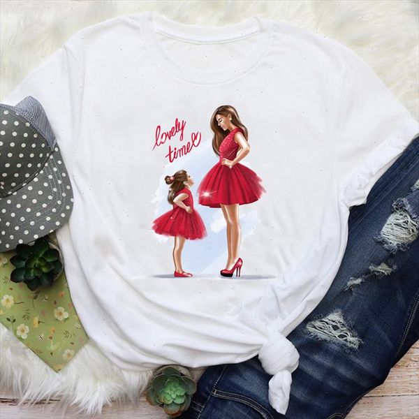women mom daughter love sweet 90s style fashion mama cartoon mother graphic tees clothes print lady female t shirt t shirt, White
women mom daughter love sweet 90s style fashion mama cartoon mother graphic tees clothes print lady female t shirt t shirt, White