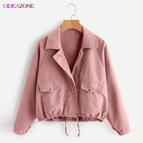 women's jackets uideazone autumn slim women's jacket long sleeve short tuen-down collar pocket drawing solid color casual1, Black;brown
women's jackets uideazone autumn slim women's jacket long sleeve short tuen-down collar pocket drawing solid color casual1, Black;brown