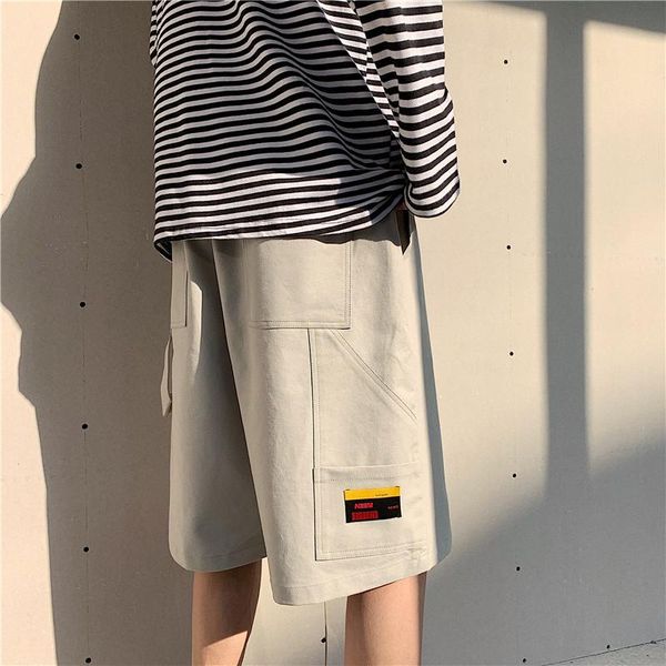 men's shorts 2021 spring and summer korean fashion tide male loose quality cotton harajuku solid color student sports casual, White;black
men's shorts 2021 spring and summer korean fashion tide male loose quality cotton harajuku solid color student sports casual, White;black