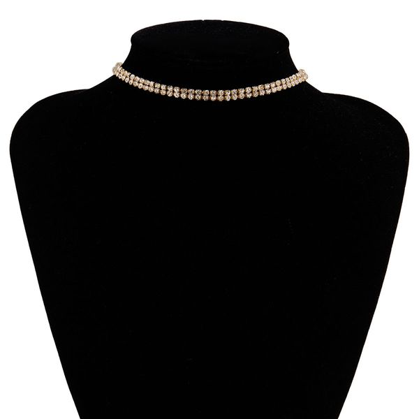 15pcs/lot european fashion full diamond necklace alloy gold clavicle claw chains for women party trend chokers jewelry accessories, Silver
15pcs/lot european fashion full diamond necklace alloy gold clavicle claw chains for women party trend chokers jewelry accessories, Silver