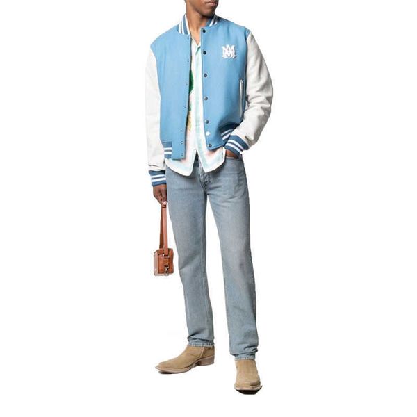 amir i brand 21fw amiry embroidered color blocking pilot cotton men's and women's jacket baseball jacket winter slp, Black;brown
amir i brand 21fw amiry embroidered color blocking pilot cotton men's and women's jacket baseball jacket winter slp, Black;brown