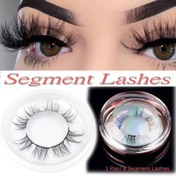 segment lashes wispy fluffy long natural handmade false eyelashes grafting & daily dual use new eye extension tools
segment lashes wispy fluffy long natural handmade false eyelashes grafting & daily dual use new eye extension tools