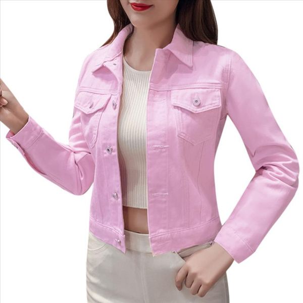 jacket women autumn winter lapel solid casual slim fit denim buttons jeans jacket cardigan coat female chaqueta mujer, Black;brown
jacket women autumn winter lapel solid casual slim fit denim buttons jeans jacket cardigan coat female chaqueta mujer, Black;brown