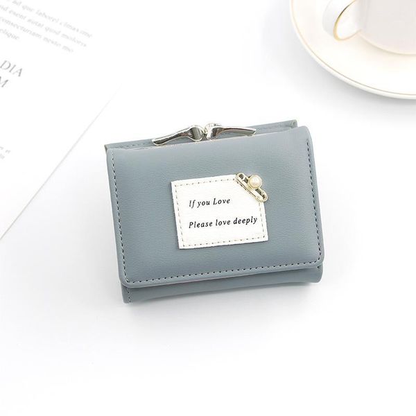 wallets girls small wallet students korean women short coin purse cartoon three-fold bag1, Red;black
wallets girls small wallet students korean women short coin purse cartoon three-fold bag1, Red;black