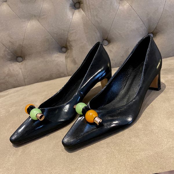 2020 weet new spring pearl genuine decor leather high heels pumps fashion women's wedding shoes izv6, Black
2020 weet new spring pearl genuine decor leather high heels pumps fashion women's wedding shoes izv6, Black