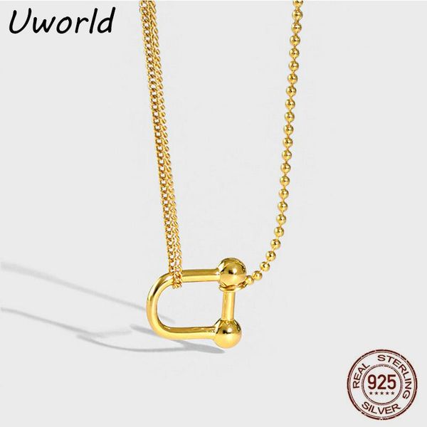 chains unique s925 sterling silver charm necklace double line beads chain splicing choker fashion boutique jewelry
chains unique s925 sterling silver charm necklace double line beads chain splicing choker fashion boutique jewelry