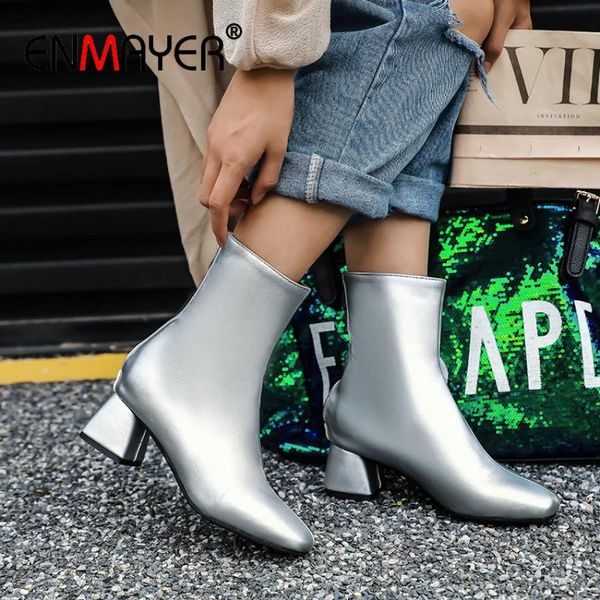 enmayer 2020 women boots square toe pu zip square med heel winter women shoes short plush black ankle boots for size 34-43
enmayer 2020 women boots square toe pu zip square med heel winter women shoes short plush black ankle boots for size 34-43