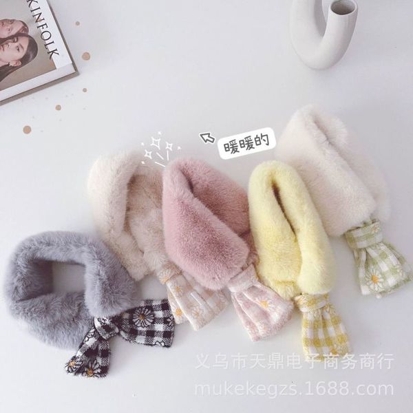 stitching personalized plush plaid children's cross winter warm baby color matching scarf neck sve, Red;brown
stitching personalized plush plaid children's cross winter warm baby color matching scarf neck sve, Red;brown