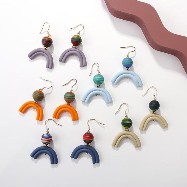 dangle & chandelier aensoa 2021 korea chic geometric multicolor polymer clay earrings for women irregular female ceramic brincos gifts, Silver
dangle & chandelier aensoa 2021 korea chic geometric multicolor polymer clay earrings for women irregular female ceramic brincos gifts, Silver