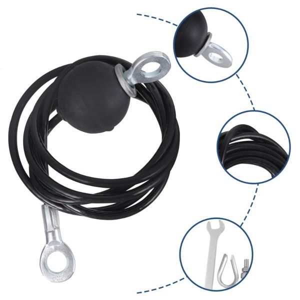 jump ropes exercising wire rope steel heavy duty gym cable fitness accessories