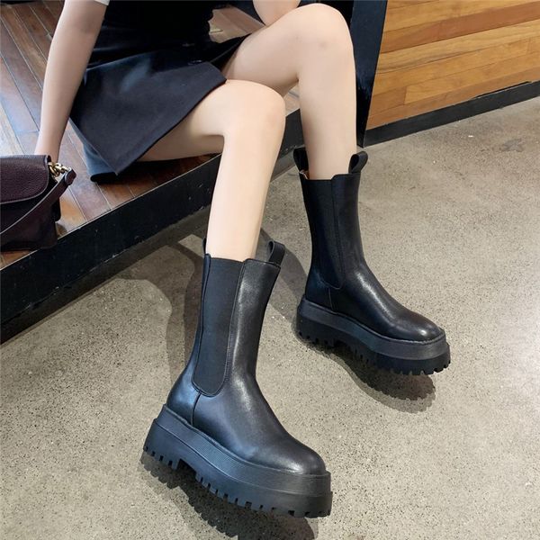 2020 ins mulheres casuais flat saltos altos cunhas tornozelo nova plataforma de salto grosso preto do punk botas da motocicleta 5laa, Black
2020 ins mulheres casuais flat saltos altos cunhas tornozelo nova plataforma de salto grosso preto do punk botas da motocicleta 5laa, Black