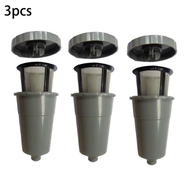 3 pcs my k-cup reusable replacement coffee filter refillable holder for keurig three complete reusable/refillable coffee filters
3 pcs my k-cup reusable replacement coffee filter refillable holder for keurig three complete reusable/refillable coffee filters