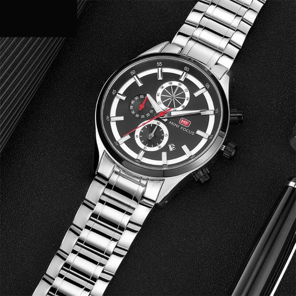 Mens Watches Top Luxury Brand Business Watch Men Chronograph Full Steel Waterproof Analog Quartz Wristwatch Male Clock, Silver
Mens Watches Top Luxury Brand Business Watch Men Chronograph Full Steel Waterproof Analog Quartz Wristwatch Male Clock, Silver