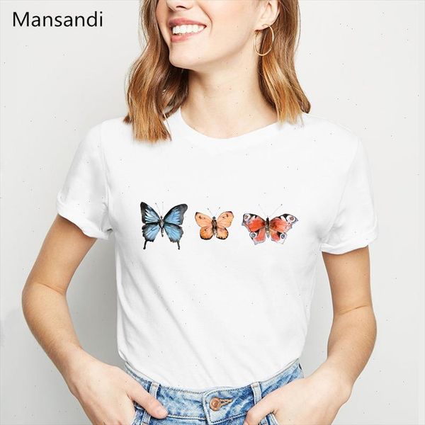 watercolor butterfly printed t shirt women summer fashion tshirt camisetas mujer tumblr clothes streetwear female t shirt, White
watercolor butterfly printed t shirt women summer fashion tshirt camisetas mujer tumblr clothes streetwear female t shirt, White