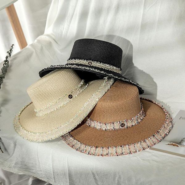 lovely flat straw hat summer spring women's trip caps leisure lace beach sun hats black breathable fashion flower girl hat, Blue;gray
lovely flat straw hat summer spring women's trip caps leisure lace beach sun hats black breathable fashion flower girl hat, Blue;gray