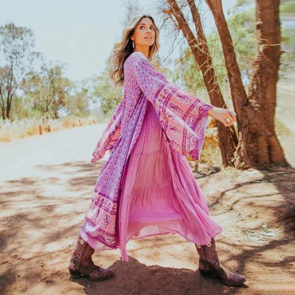 goat head pattern printed purple maxi jacket autumn women belted ethnic long kimono 2020 casual vintage boho beach cover ups, Black;brown
goat head pattern printed purple maxi jacket autumn women belted ethnic long kimono 2020 casual vintage boho beach cover ups, Black;brown