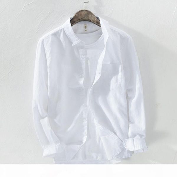 2018 new style mens long sleeve linen shirts casual solid color mens lapel shirts cotton fashion slim, White;black
2018 new style mens long sleeve linen shirts casual solid color mens lapel shirts cotton fashion slim, White;black