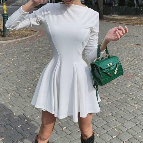 autumn sweet party dress lady long sleeve o neck slim stretch pleated mini dress women solid fashion casual high waist vestidos1, Black;gray
autumn sweet party dress lady long sleeve o neck slim stretch pleated mini dress women solid fashion casual high waist vestidos1, Black;gray