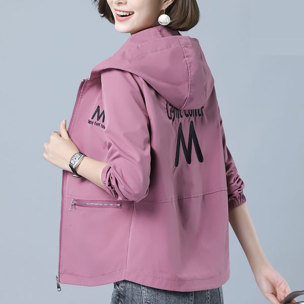 2020 autumn new women's basic coat hooded jacket long sleeve casual coats female windbreaker outwear plus size 5xl p857, Black;brown
2020 autumn new women's basic coat hooded jacket long sleeve casual coats female windbreaker outwear plus size 5xl p857, Black;brown