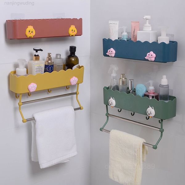 toilet wall, bathroom, non perforated multifunctional shelf with hook, towel kitchen storage rack, 38cm
toilet wall, bathroom, non perforated multifunctional shelf with hook, towel kitchen storage rack, 38cm