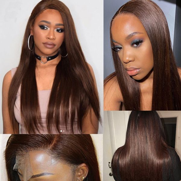 glueless indian #6 silky straight13x6 lace front human hair wigs with baby hair full lace wigs for women natural hairline 360 frontal, Black
glueless indian #6 silky straight13x6 lace front human hair wigs with baby hair full lace wigs for women natural hairline 360 frontal, Black