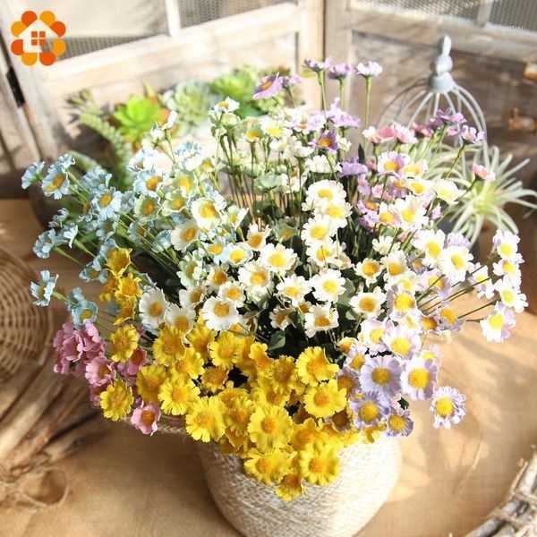 decorative flowers & wreaths 15 heads/branch colorful artificial silk daisy fake diy wedding party decoration home vases decoration1
decorative flowers & wreaths 15 heads/branch colorful artificial silk daisy fake diy wedding party decoration home vases decoration1